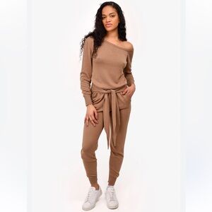 MAJORELLE Camel Jumpsuit